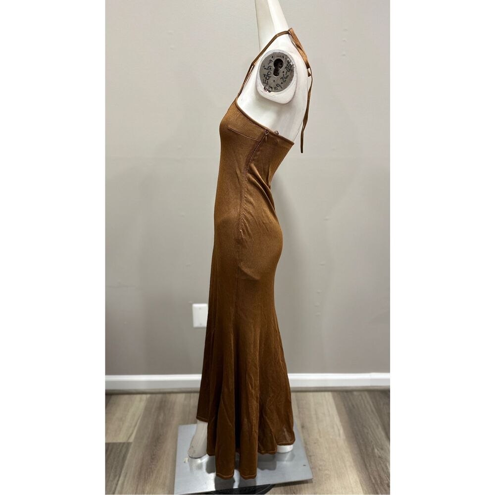 Tom Ford Brown Midi Dress - Picture 7 of 13
